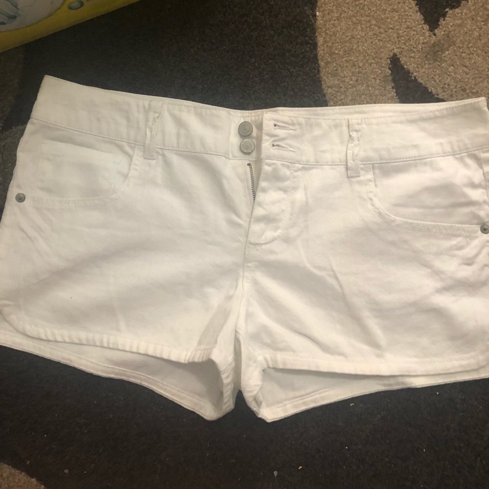 Never worn white shorts!